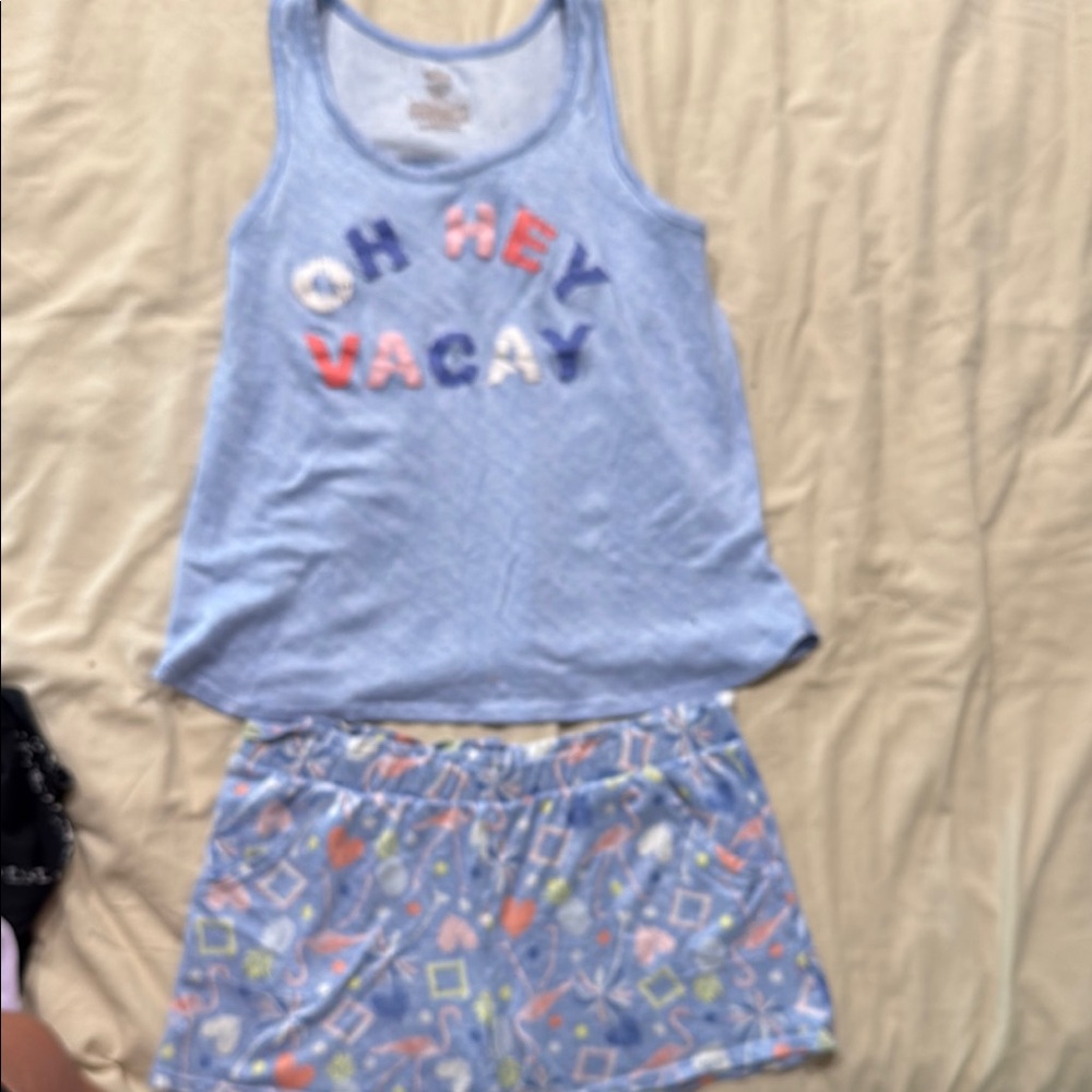 Secret Treasures Blue Pajama Set